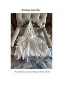 Off-White Rayon Halterneck Backless Asymmetric Drape Longline Top