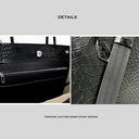 Premium Top-Grain Cowhide, supple yet structured