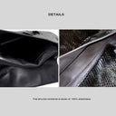 Snake-pattern Print, Vintage Minimalist Bag