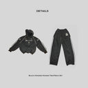 Street Cool Loose Hooded Sweatshirt &amp; Pants Two-Piece Set