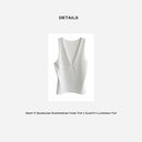 Layered V-Neck Jersey Top