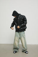 Genuine top-grain cowhide leather jacket