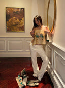 Vintage Genuine Python Leather Top Handle Bag | Turquoise Accent  Trapezoidal Clutch