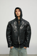 Genuine top-grain cowhide leather jacket