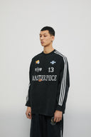 Street Fashion Raglan Sleeve Casual Top