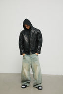 Genuine top-grain cowhide leather jacket